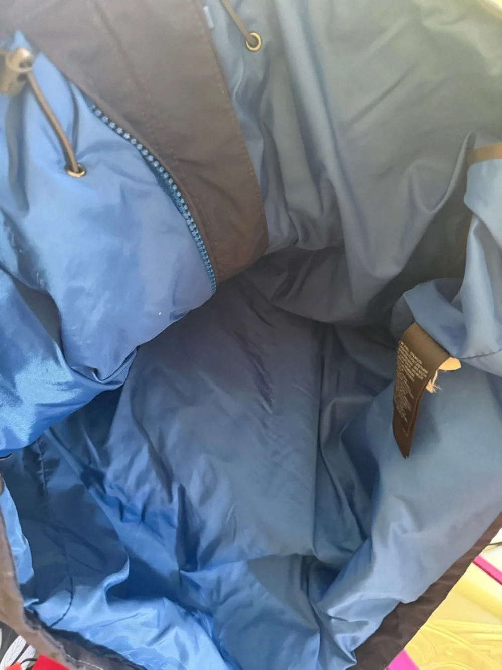 The North Face HyVent Triclimate shel. Blue. Medium